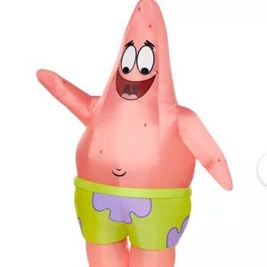 Inflatable Patrick Star Character Costume from SpongeBob Squarepants.